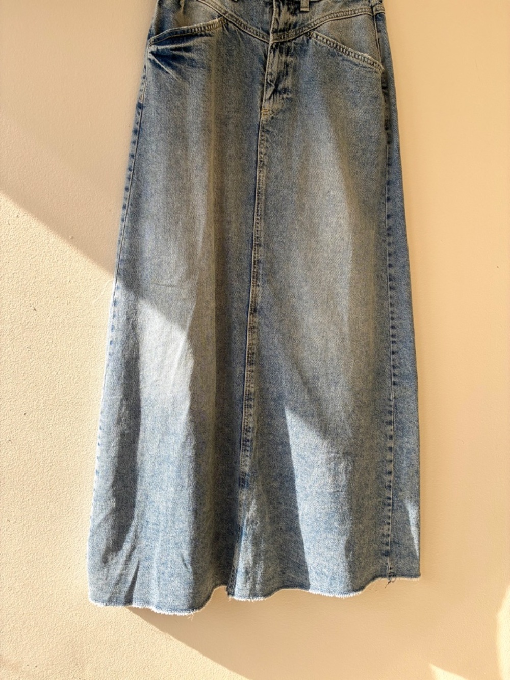 We The Free Denim Skirt - Picture 3 of 7